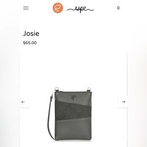 Espe Josie grey crossbody